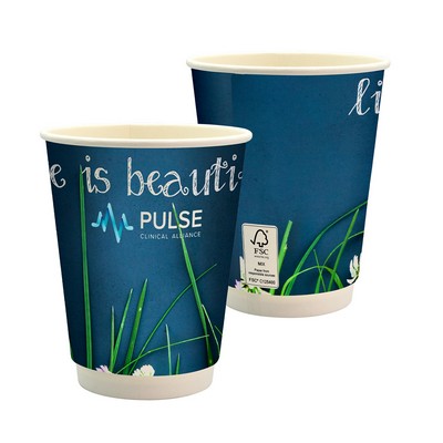 12 oz Full Color Paper Cup