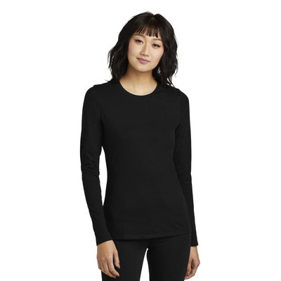 District® Women's Perfect Blend® CVC Long Sleeve Tee