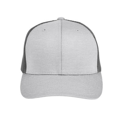 Team 365 Youth Zone Sonic Heather Trucker Cap by Yupoong®