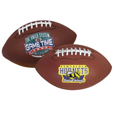 14" Full-Size Synthetic Leather Football