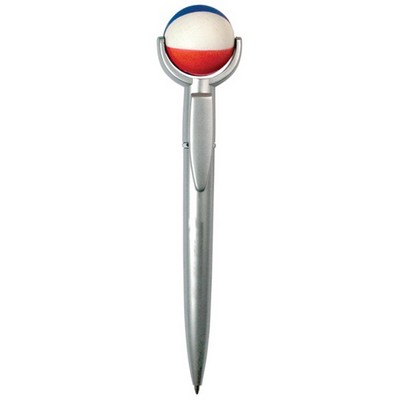 Beach Ball Squeeze Top Pen