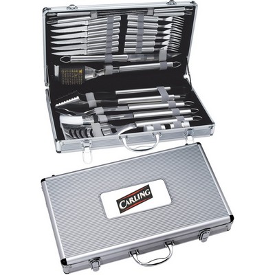 24 Piece Deluxe BBQ Set