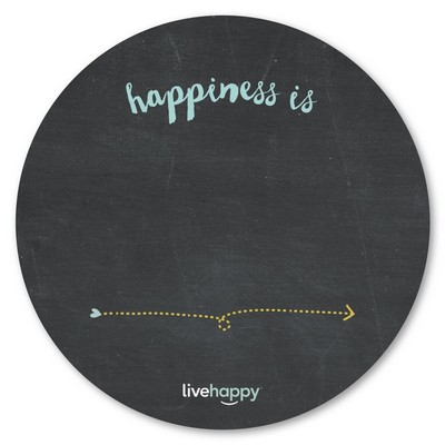 Circle Chalkboard Magnet 11 Diameter