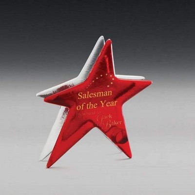 Star Award - Ruby 8"