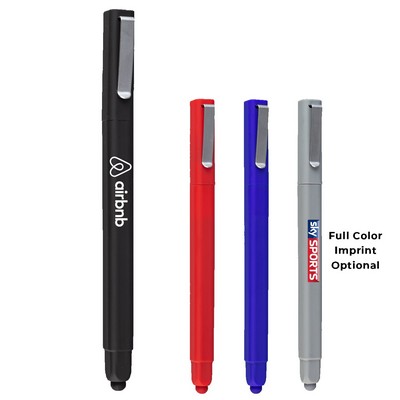 Cubic Soft Rubberized Touch Square Stylus Pen