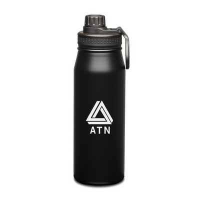 Cienega SS Bottle w/Twist Chug Lid - 27oz Black