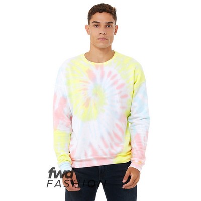 BELLA+CANVAS FWD Fashion Unisex Tie-Dye Pullover Sweatshirt