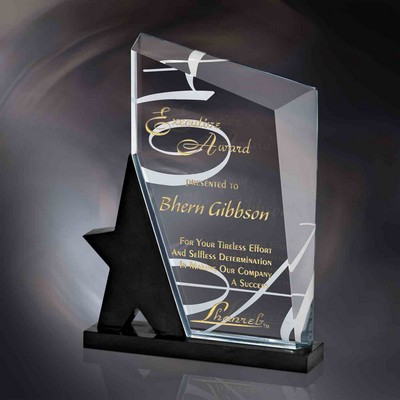 Beveled Crystal Award - Ionia 7.5"