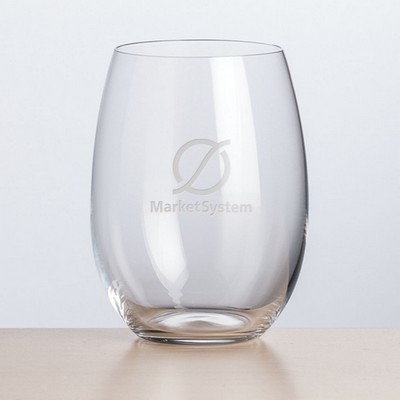 Carlita Stemless Wine - 22oz Crystalline