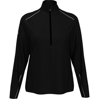 Callaway® Ladies' Water-Repellent 1/4-Zip Pullover Shirt