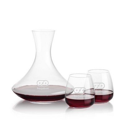 Senderwood Carafe & 2 Hogarth Stemless Wine