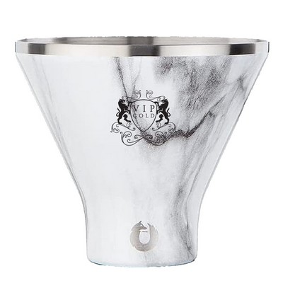 Snowfox® 8 Oz. Marble Martini Tumbler