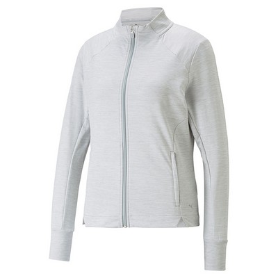 Puma Ladies Cloudspun Heather Full Zip Jacket