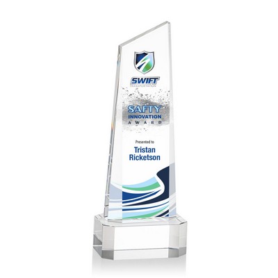 VividPrint™ Award on Padova - Belmont/Clear 10½"