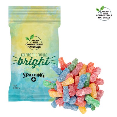 1 Oz. ECO-Digibag, Compostable & Full Color, Sour Kids