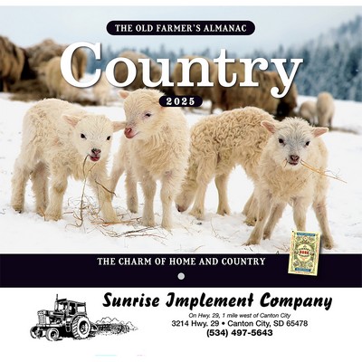 The Old Farmer's Almanac® Country: 2025 Stapled