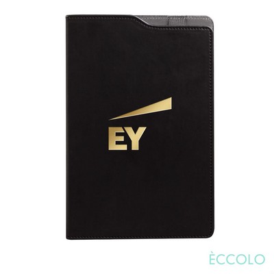 Eccolo® Soca Journal - (M) 6¼"x8¼" Black