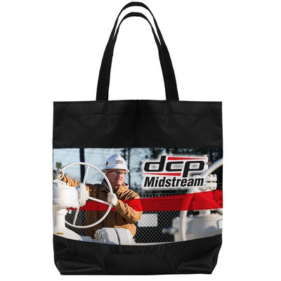 Arlington 300D Two-Tone Dye Sublimation Tote Bag