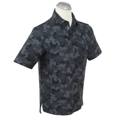 Bobby Jones Performance Armed Forces Print Polo