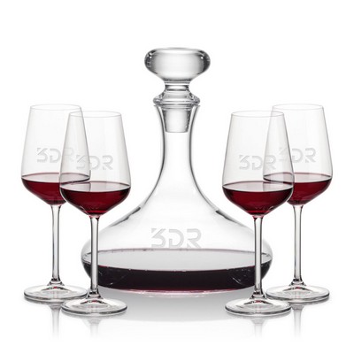 Stratford Decanter & 4 Elderwood Wine