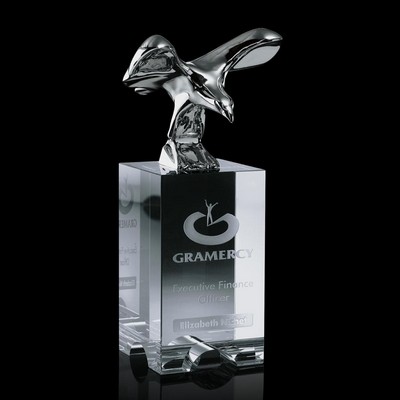 Eldorado Eagle Award - Optical/Chrome 8"