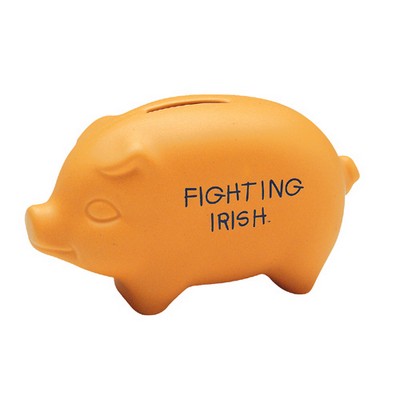 3 1/2" Matte/Gloss Piggy Bank