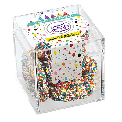 Signature Cube Collection w/ Chocolate Sprinkled Pretzels