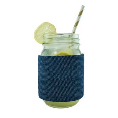 Denim Jar Sleeve