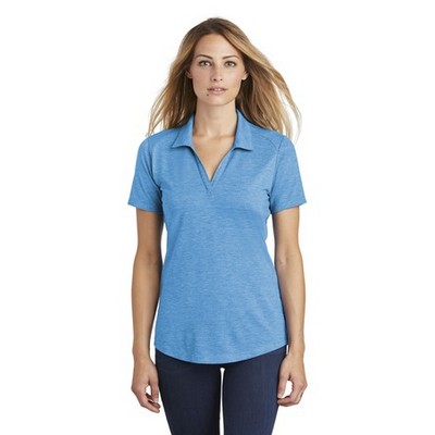 Sport-Tek® Ladies PosiCharge® Tri-Blend Wicking Polo