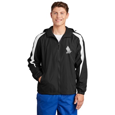 Sport-Tek® Fleece-Lined Colorblock Jacket