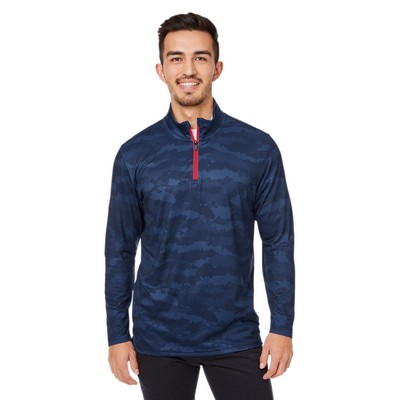 PUMA GOLF Men's Volition Flanked Quarter-Zip