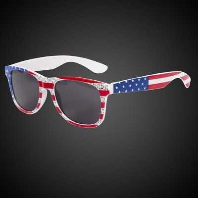 American Flag Glasses