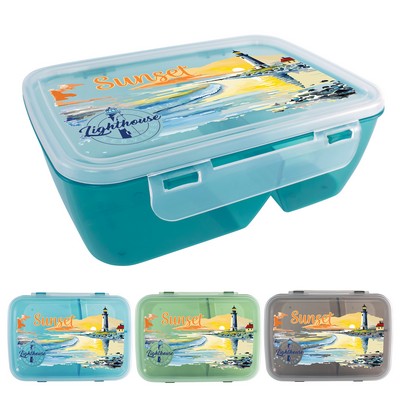 Full Color Translucent Lunch Container