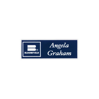 Los Angeles Standard Plastic Name Badge (Standard Size 1" x 3")