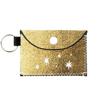 Bend & Snap Metallic Neoprene Card Wallet