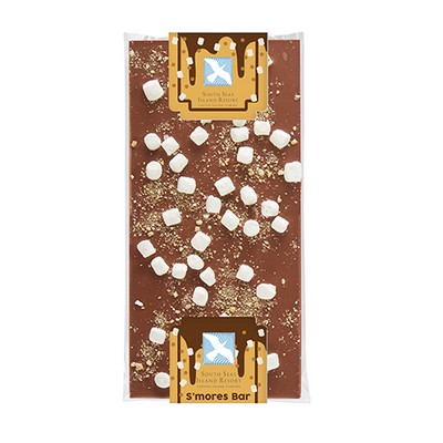 3.5 Oz. Elegant Belgian Chocolate Bar w/ S'mores