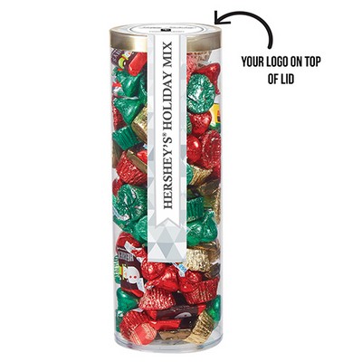 Golden Treat Tube - Hershey's® Holiday Mix