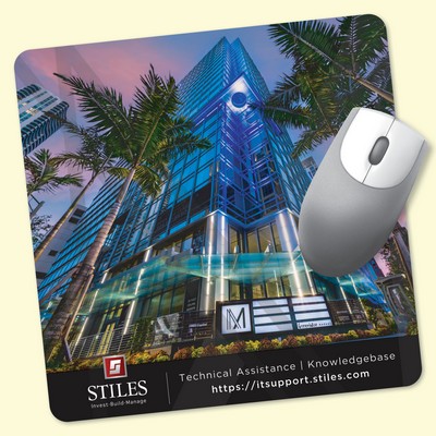 Origin'L Fabric® 8" Square x1/16" Mouse Pad