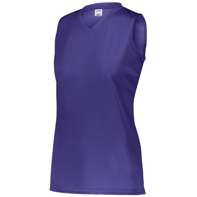 Girls Attain Wicking Sleeveless Jersey