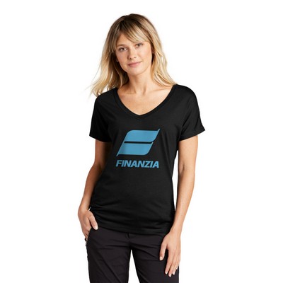 Sport-Tek ® Ladies PosiCharge ® Tri-Blend Wicking Dolman Tee