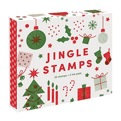 Jingle Stamps (22 stamps + 2 ink pads)