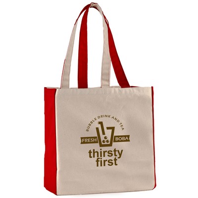 10 Oz. Eugene Cotton Canvas Tote Bag