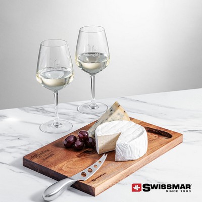 Swissmar® Acacia Board & 2 Mandelay Wine