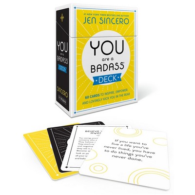 You Are a Badass® Deck (60 Cards to Inspire, Empower, and Lovingly Kick Yo