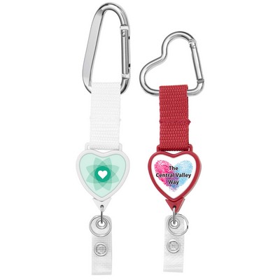 Heart Carabiner Strap 2 Reel