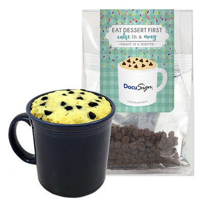 Mug Cake Tote Box - Chocolate Chip Cake