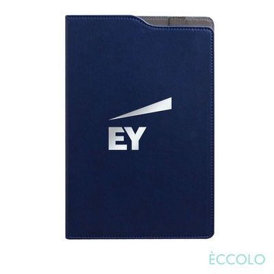 Eccolo® Soca Journal - (M) 6¼"x8¼" Navy Blue