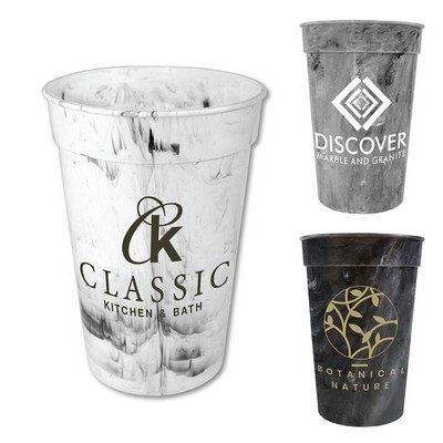 17 Oz. Marble Stadium Cup