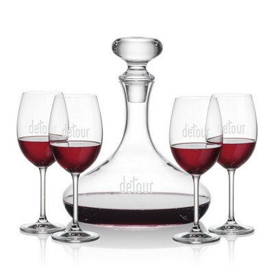 Stratford Decanter & 4 Coleford Wine