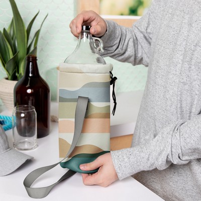 Growler Cover With Drawstring - Oytex